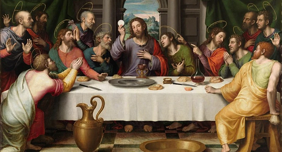 significant moment of Jesus’s last meal with his disciples. significant moment of Jesus’s last meal with his disciples.